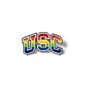 USC Trojans Arch Rainbow Pin